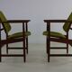 Two Danish design lounge arm chairs by Arne Hovmand Olsen