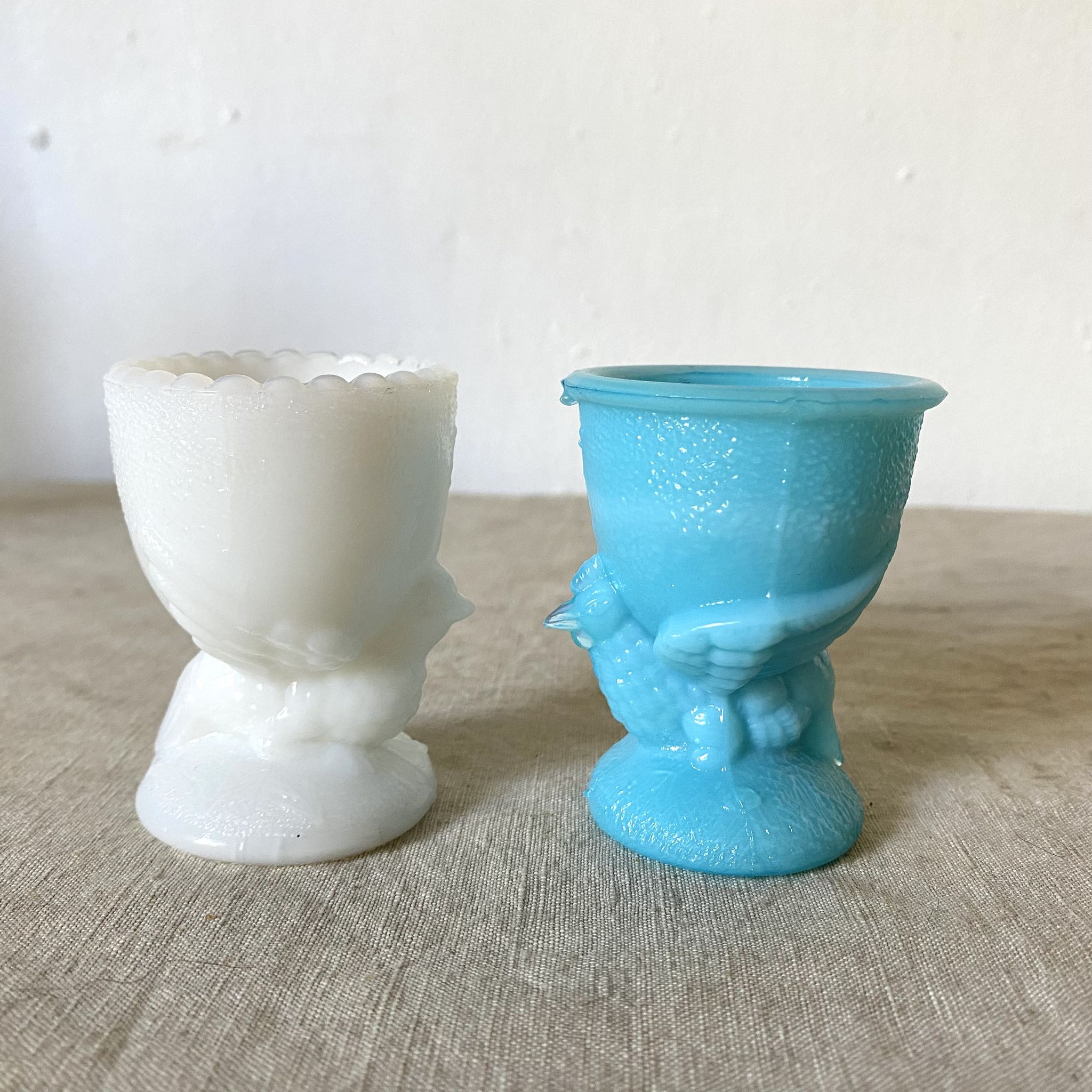 Old chicken hoops in opaline