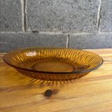 Grand plat 70's en forme de fleur
