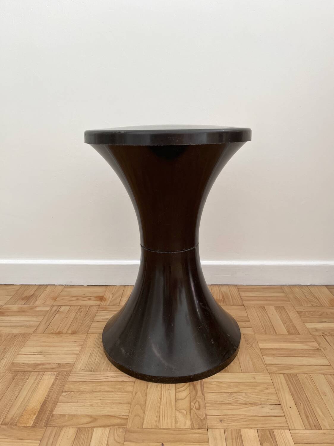 Vintage brown Tam Tam stool Stamp