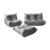 « Togo » set, model designed by Michel Ducaroy 1973