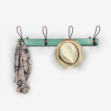 Vintage school coat rack