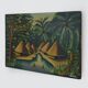Oil on canvas signed s.demouk