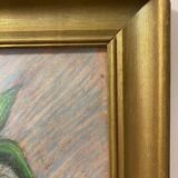 Still life with Dalhia signed J de Sereys, circa 1970.