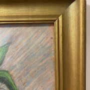Still life with Dalhia signed J de Sereys, circa 1970.