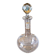 Guilloché crystal wine carafe (engraved) - early 1900s