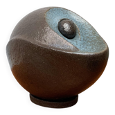 Mid-century brutalist studio pottery art sculpture, 1960s