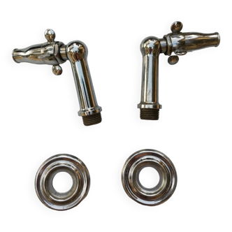 Pair of retro faucets