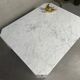 Table basse vintage – marbre de Carrare