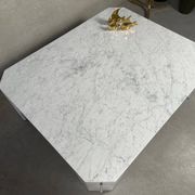 Vintage coffee table – Carrara marble