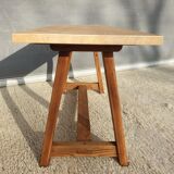 Workshop trestle coffee table