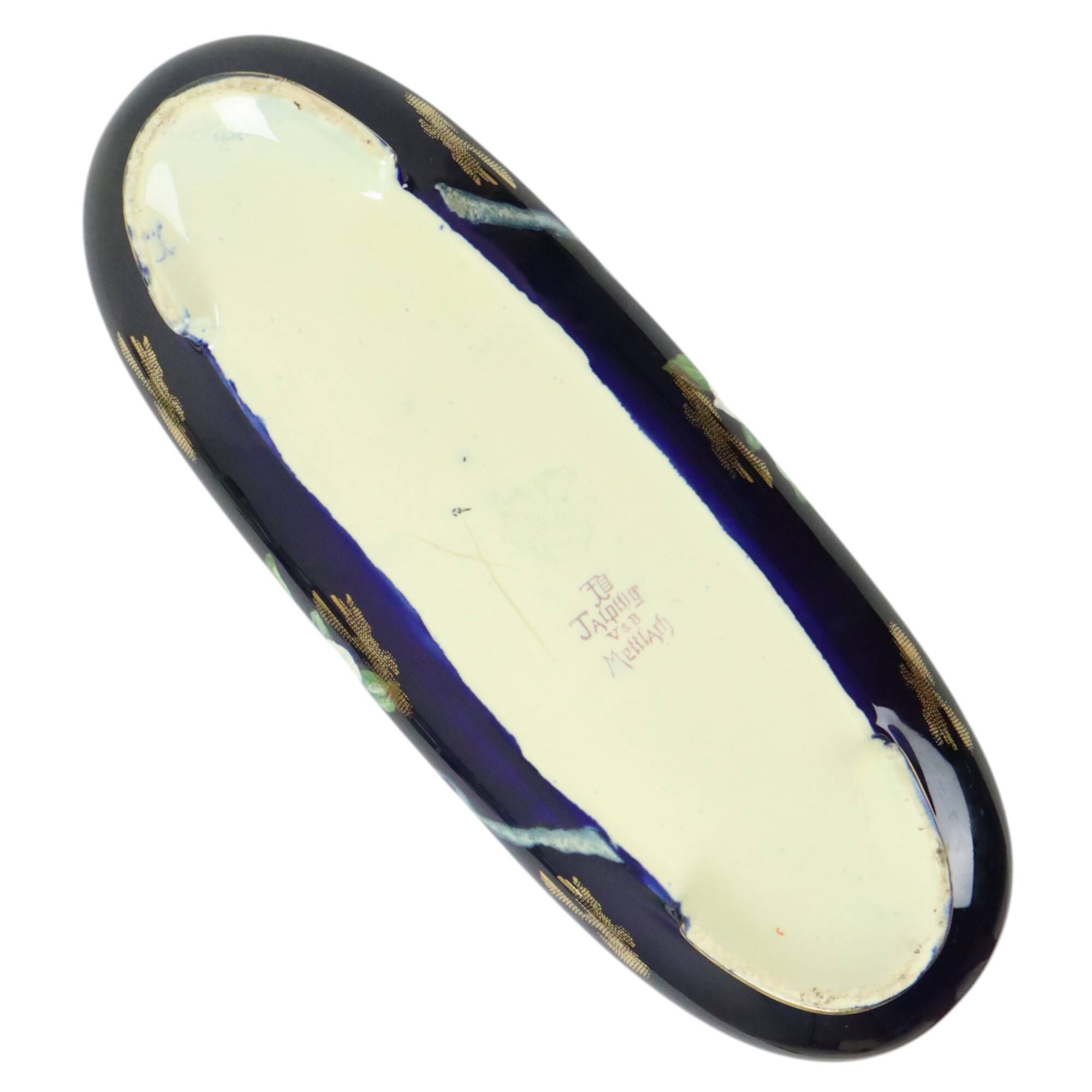 Villeroy & Boch Florale Art Nouveau Flower Pot Taiping Circa 1900