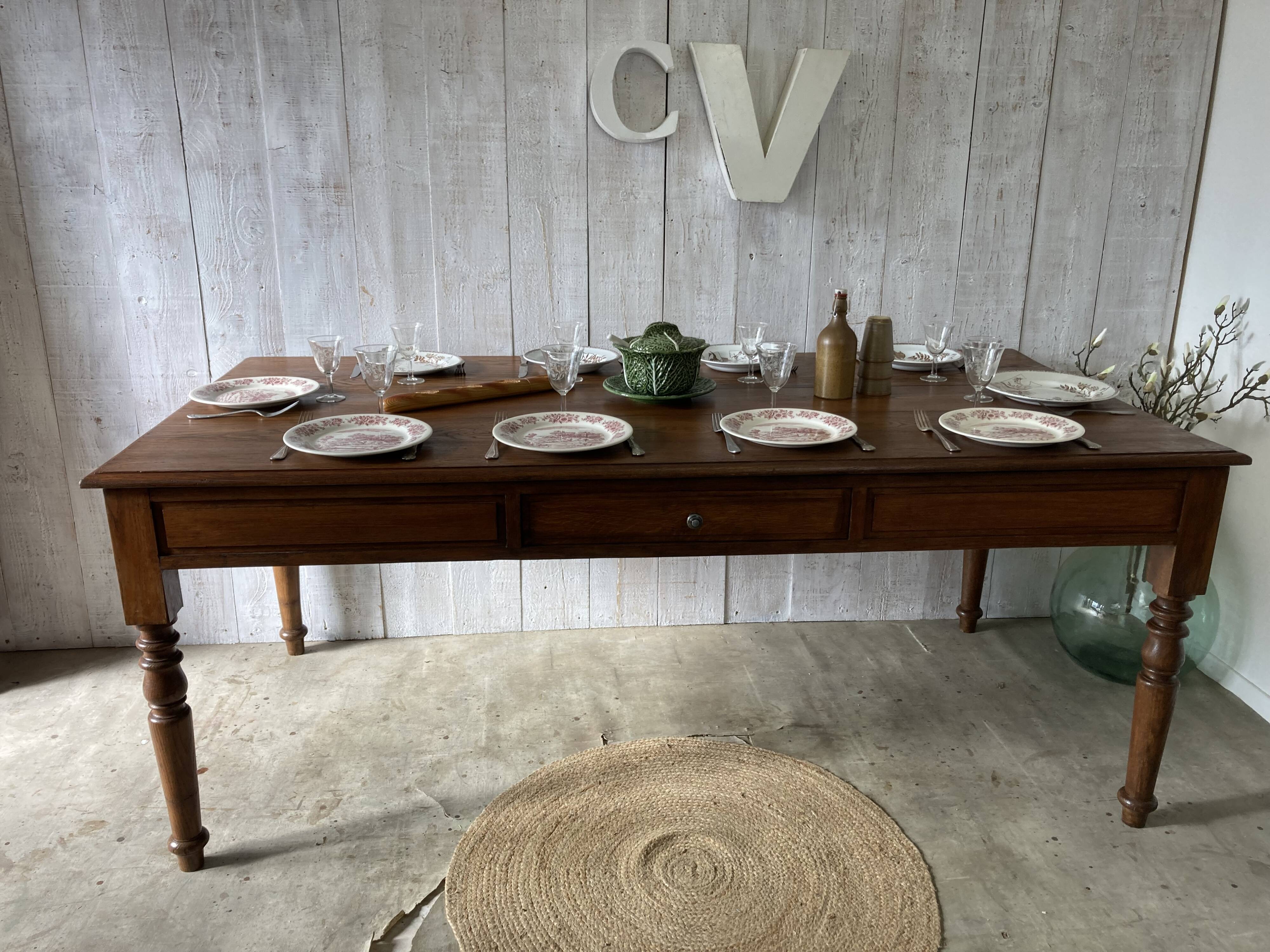 Farmhouse table 200x98cm