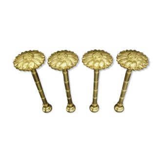 Set of 4 hooks Louis XVI style
