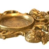 Golden Metal Angels Holy Water Font