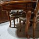 Ensemble table et chaises en merisier
