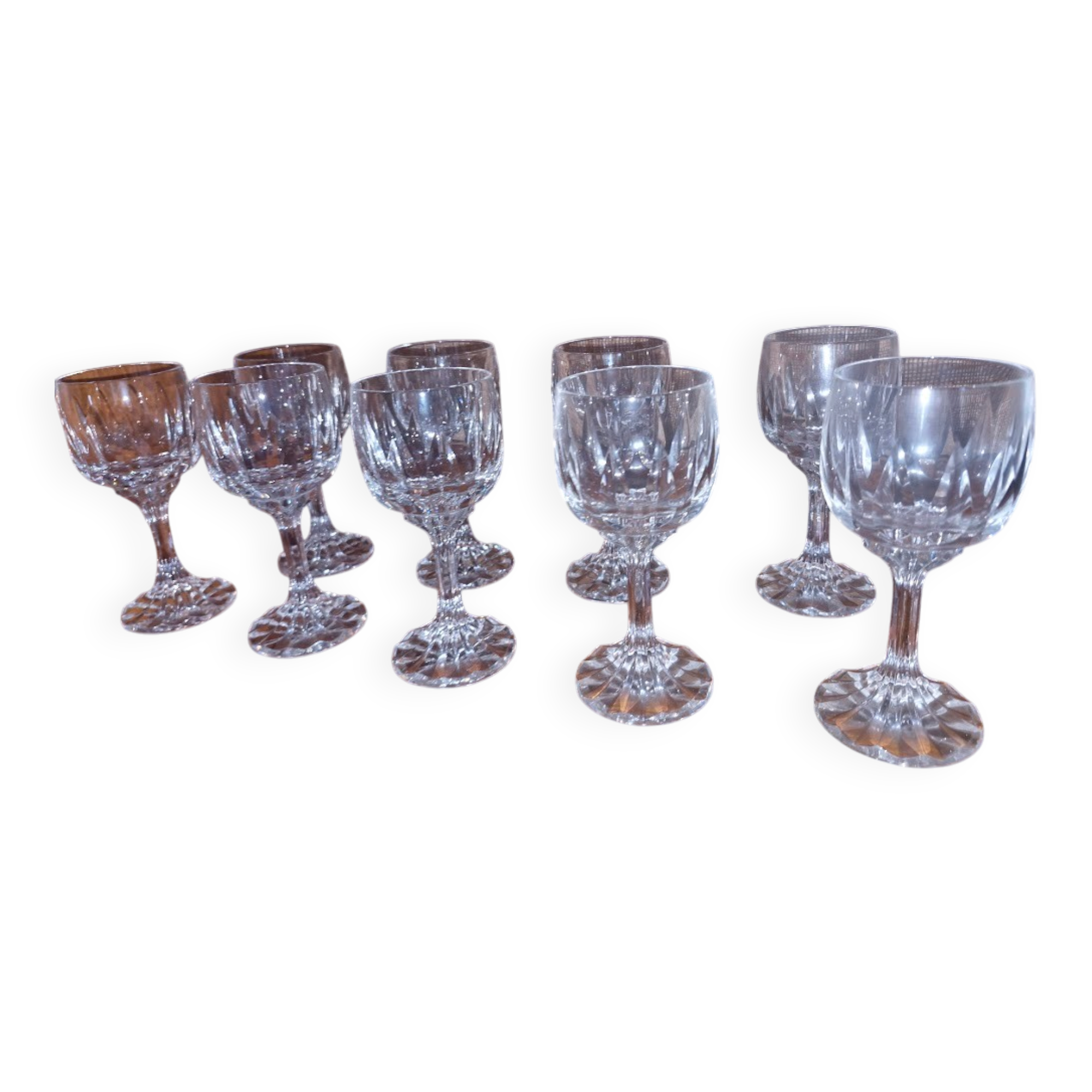 Villeroy and Boch 6 crystal wine glasses model Arabelle