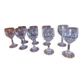 Villeroy and Boch 6 crystal wine glasses model Arabelle