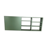 Green Console with shelfs