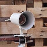 White steel clamp spotlight lita 70s