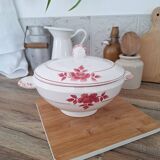 Pink Badonviller tureen