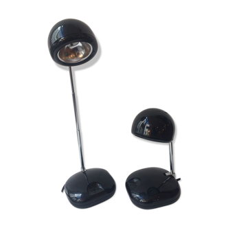 Pair of lamps telescopic years 70
