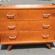 Commode vintage pieds compas