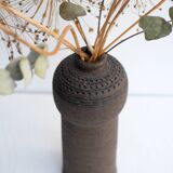 Modernist, earthenware ceramic vase by Inger Persson for Rörstrand, Sweden