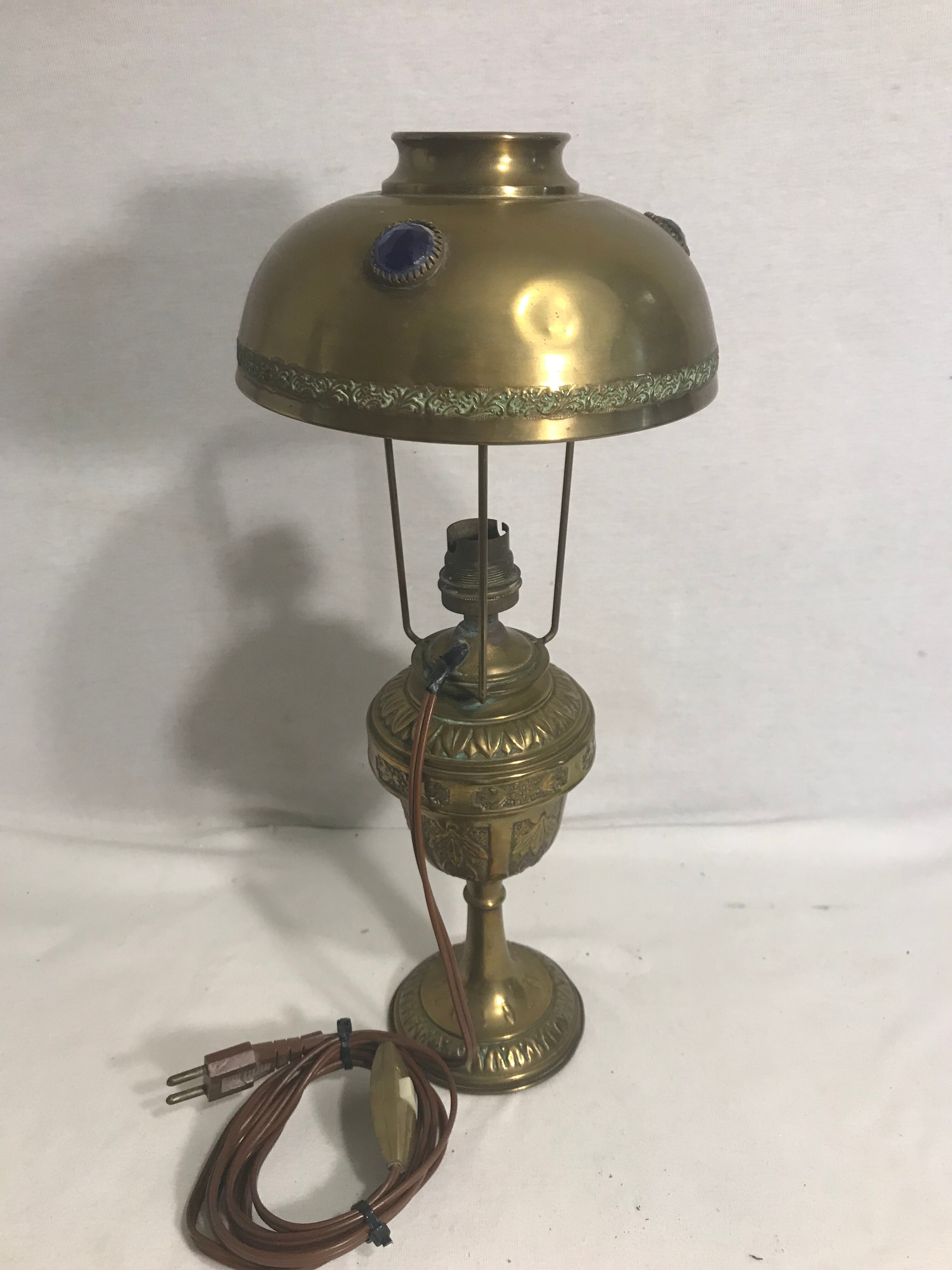 Brass lamp