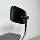 1/6 1950s vintage black architect desk chair by Jørgen Rasmussen for Labofa