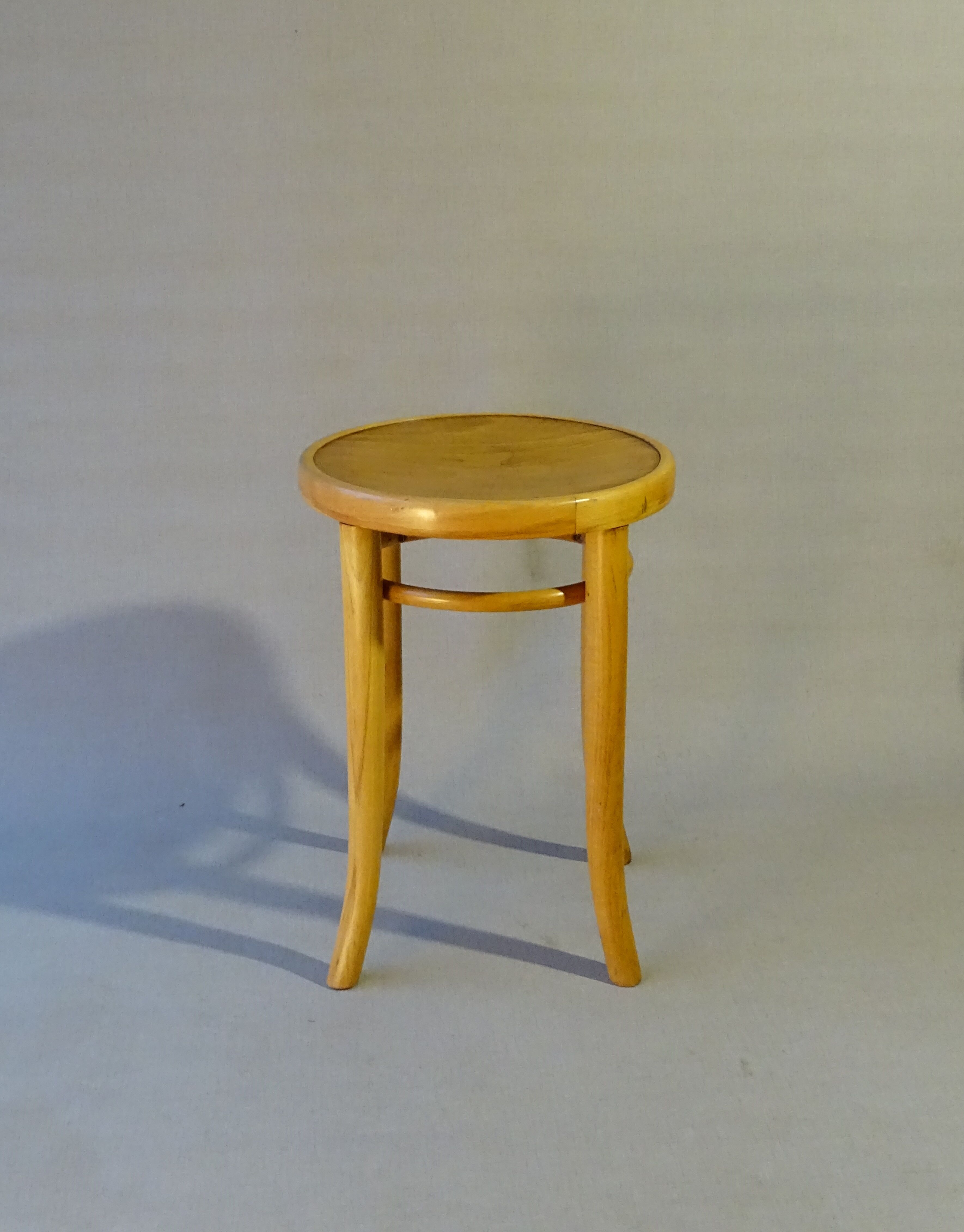 Thonet stools 1930, wooden sitting bistro