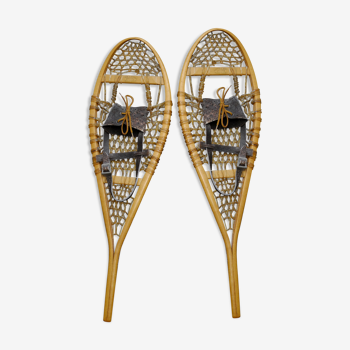 Snowshoes snow old mark Faber