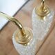 Pair of tulip wall lights