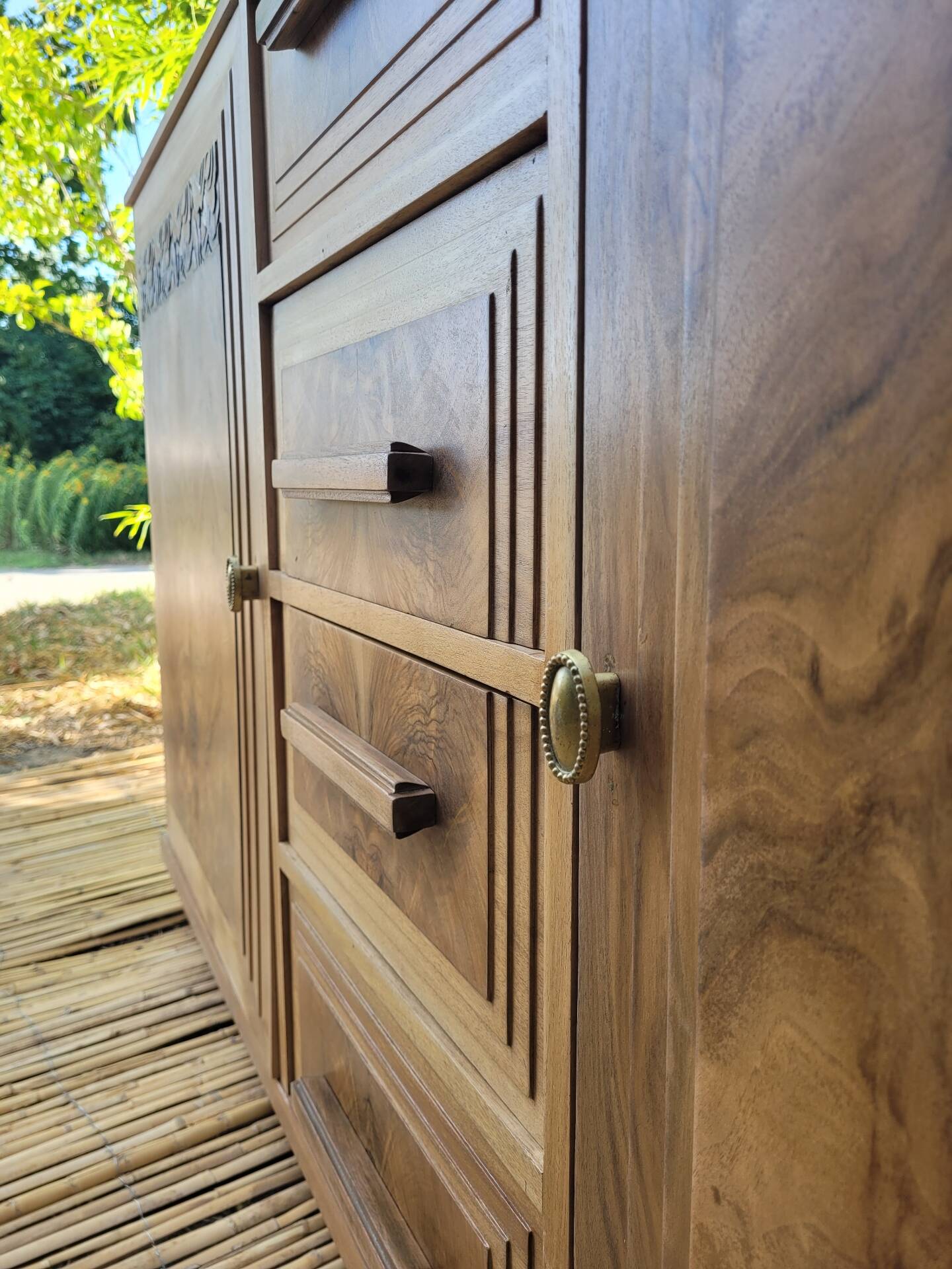 Art Deco sideboard stamped