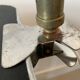 Old mushroom clip lamp