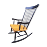 Rocking chair scandinave années 50-60