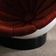 Luciano Frigerio Girasole lounge chair, Italy 1960s