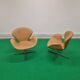Paire de chaises Arne Jacobsen Swan Fritz Hansen