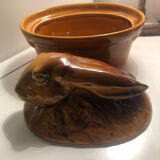 Terrine vintage rabbit