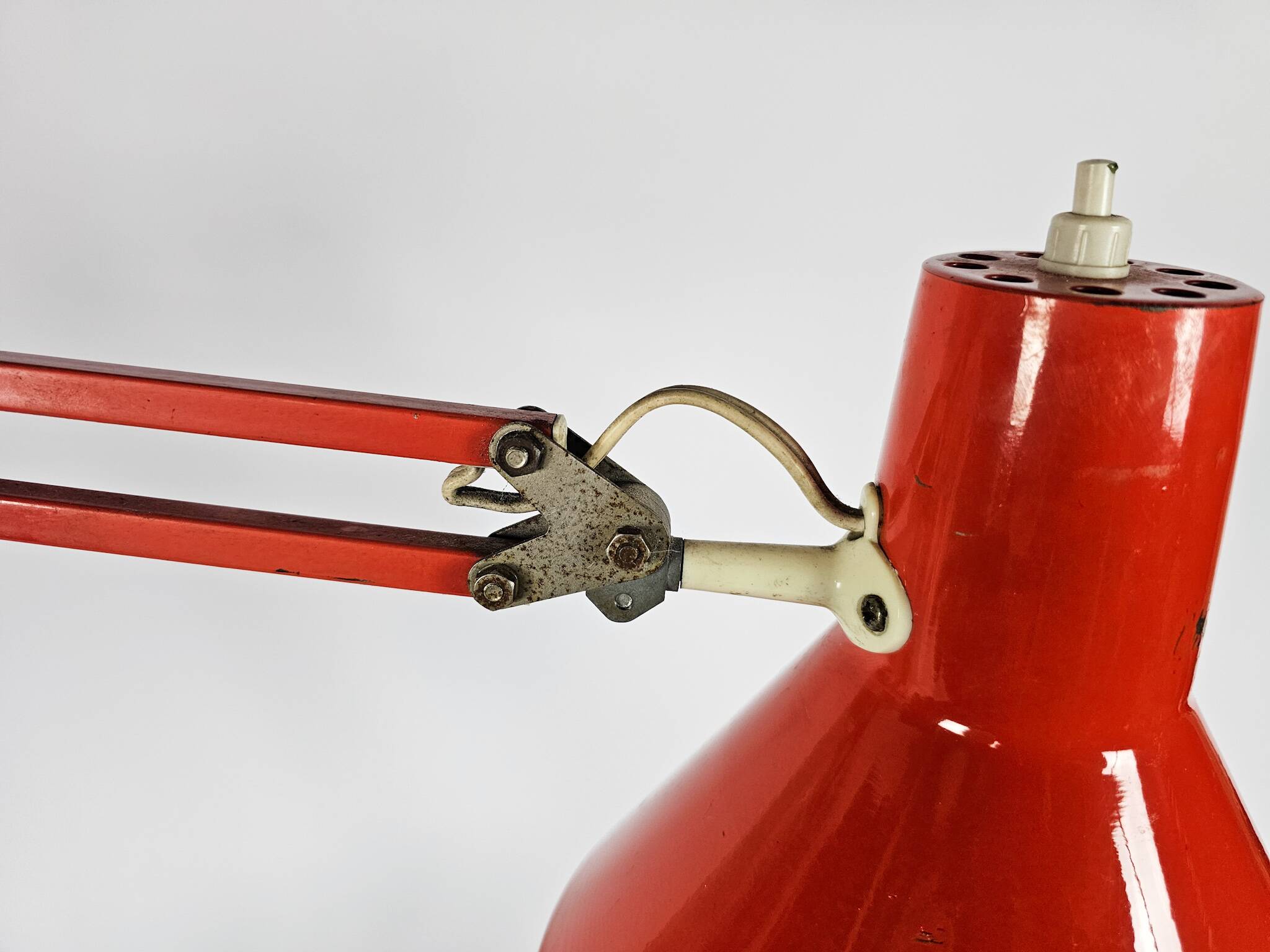 HCF - architectenlamp - klemlamp - model 84 - Denemarken - 1970's