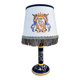 Candle holder lamp from Gien converted into a lamp,