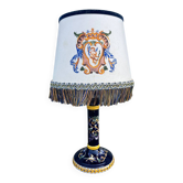 Lampe Bougeoir de Gien monté en lampe,