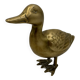 Vintage brass duck