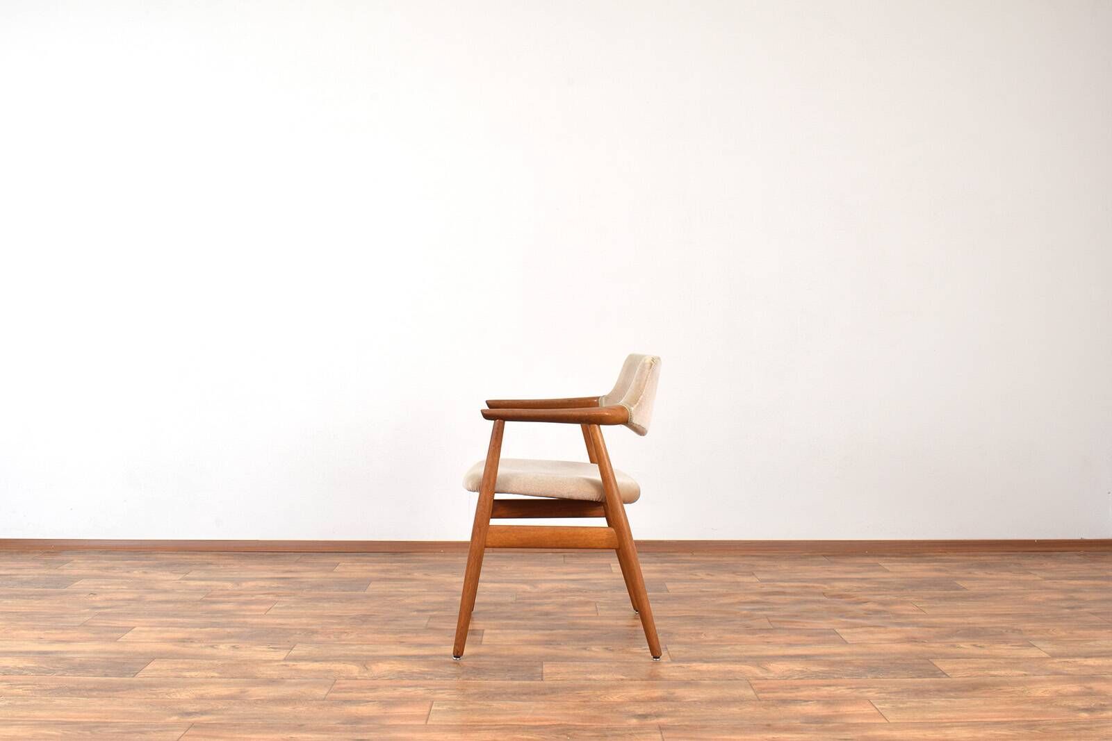 Mid-Century Danish Teak Armchair by Svend Åge Eriksen for Glostrup, 1960s.