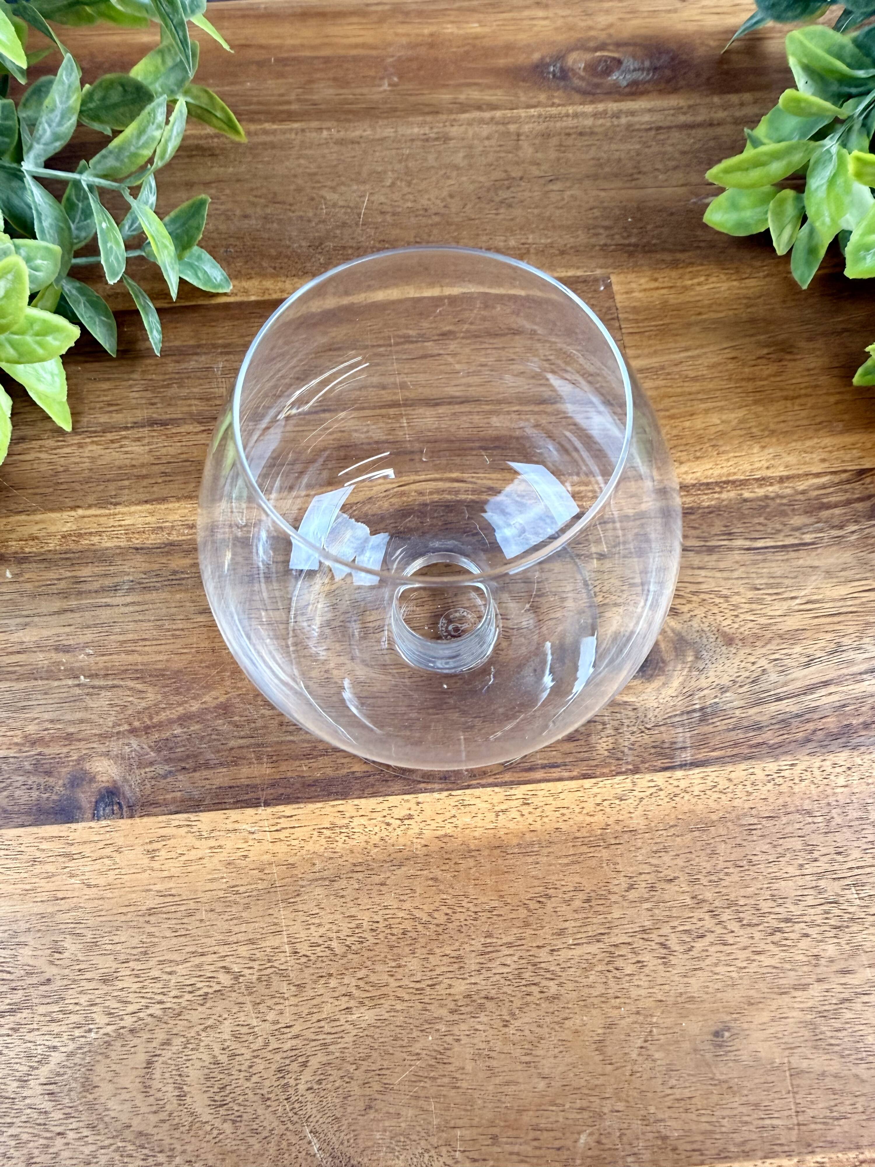 10 Baccarat crystal brandy glasses