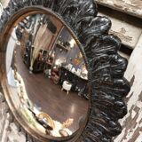 Convex mirror 28 cm black