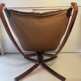 3 vintage Falcon chairs. By Sigurd Ressel for Vatne Møbler Norway. 1970's. Falcon chairs