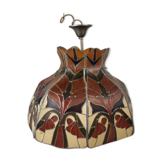 Pendant lamp Tiffany D.45 cm Art Nouveau