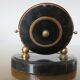Perpetual Calendar "Mistral" art deco marble and brass 30 40