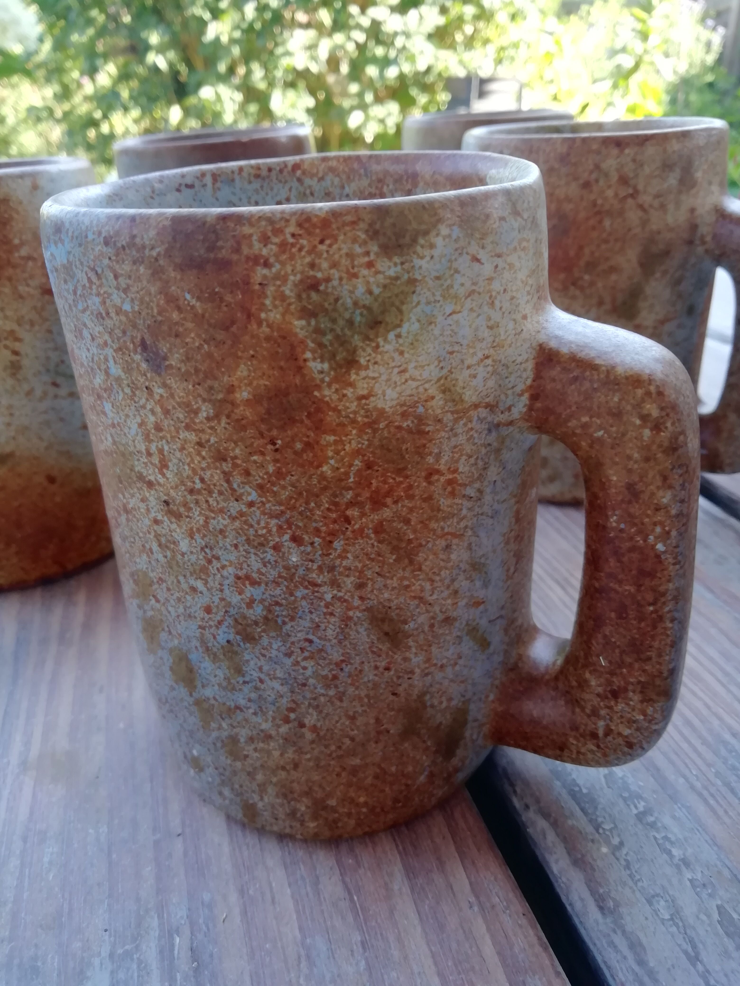 Craft sandstone mug
